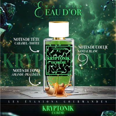 Extrait de parfum KRYPTONIK EXTRÊME de Maison Eau D’or  50ml