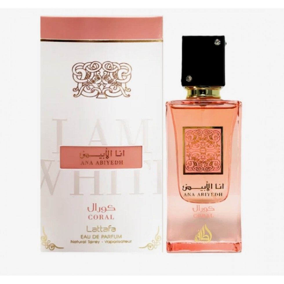 Extrait de parfum ANA ABIYEDH CORAL de Lattafa ~ 100ml