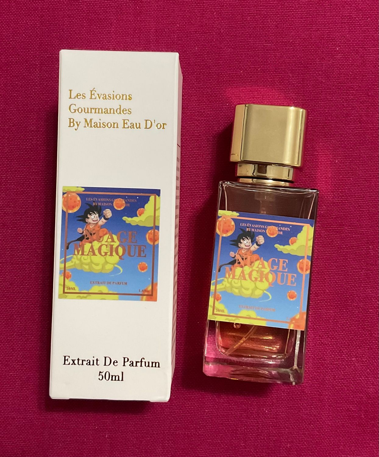 Extrait de parfum NUAGE MAGIQUE de Maison Eau D’or  50ml