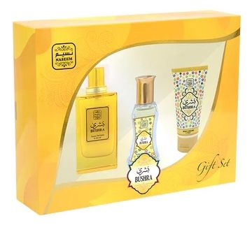 Coffret BUSHRA de Naseem - 3 PIÈCES - SANS ALCOOL