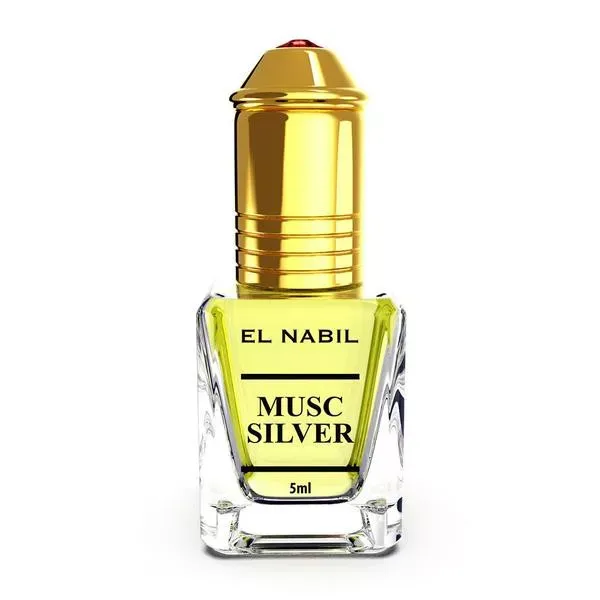 Extrait de parfum MUSC SILVER - 5ml - sans alcool