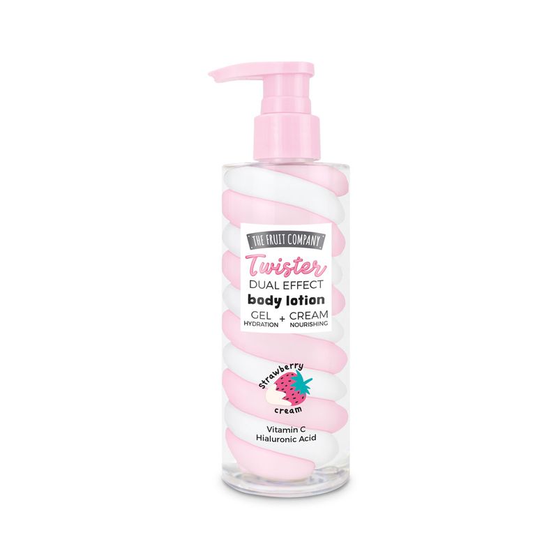 Twister Dual Effect Body Lotion FRAISE CHANTILLY - The Fruit Company - 200gr