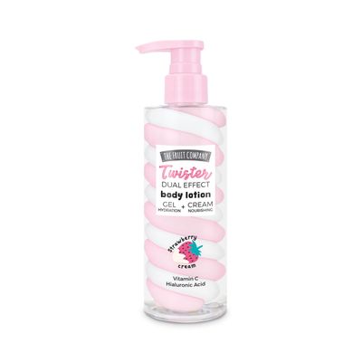 Twister Dual Effect Body Lotion FRAISE CHANTILLY - The Fruit Company - 200gr