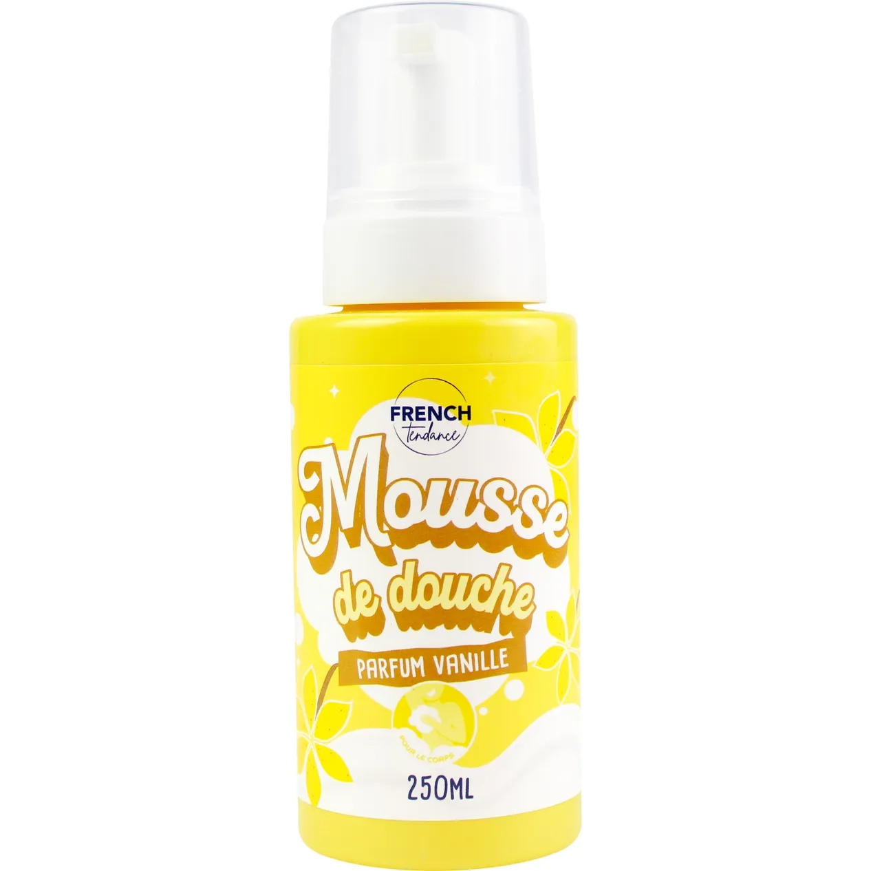 Mousse de douche VANILLE de French Tendance - 250ml