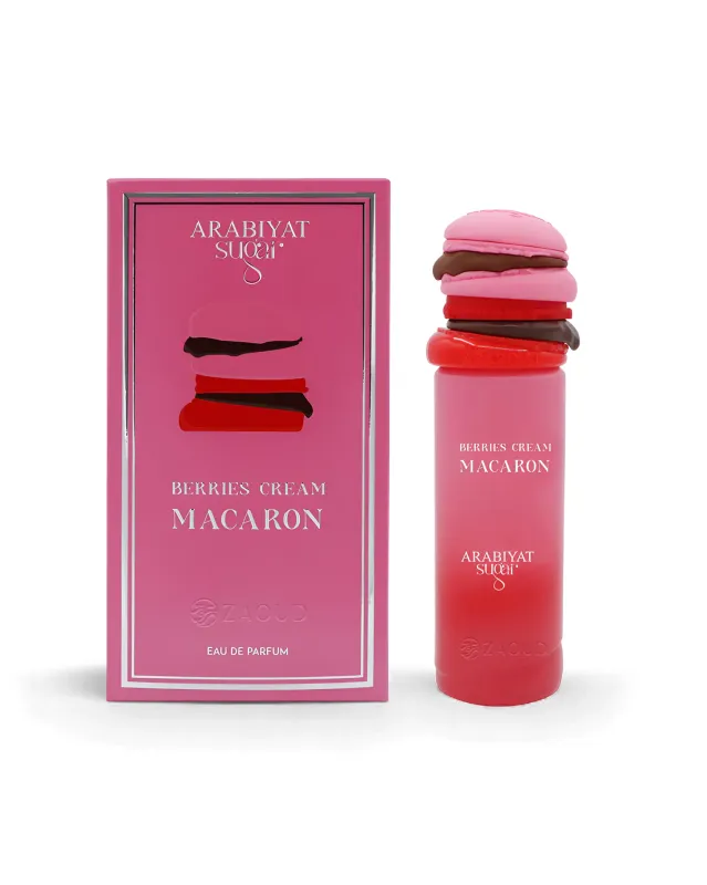 Testeur Eau de parfum BERRIES CREAM MACARON de Arabiyat Sugar ~ 98ml