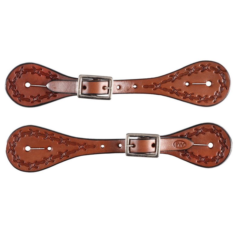 Barbed Wire Series Spur Straps