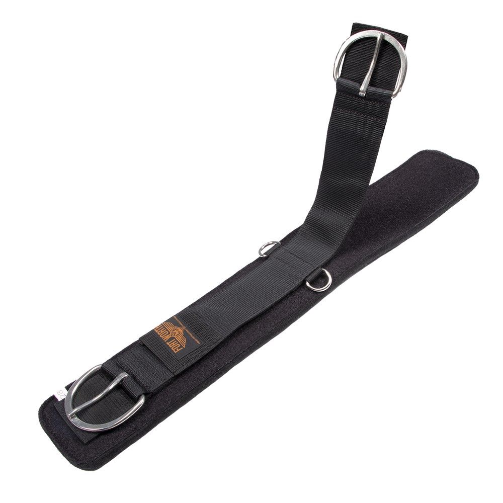Fort Worth felt cinch with removable felt
