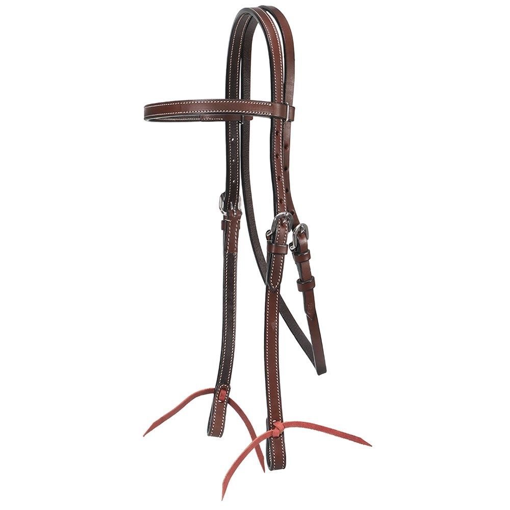Fort Worth Chestnut Headstall 5/8&quot;