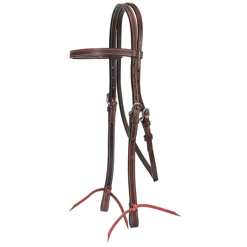 Fort Worth Chestnut Headstall 5/8&quot;
