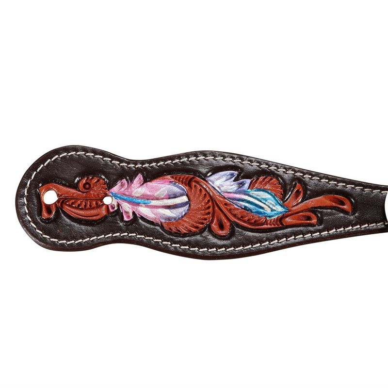 Pink Apache Spur Straps