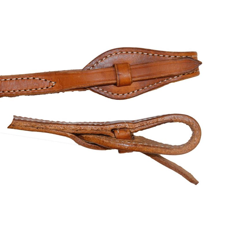 Split Reins with Quick Change Ends - Harness 1/2&quot; x 7&#39;
