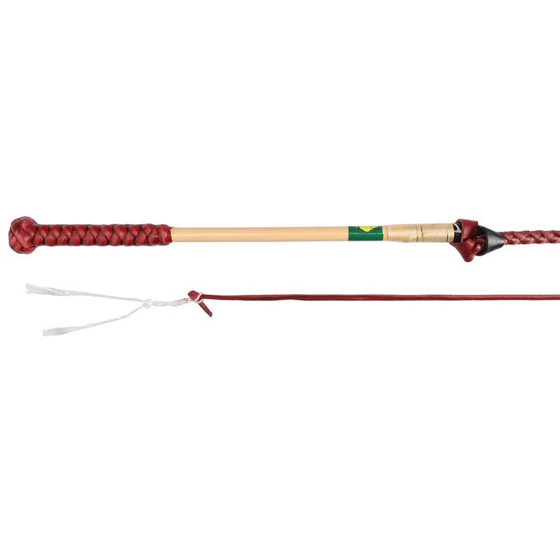 Redhide 4 plait stockwhip  available in 4 sizes