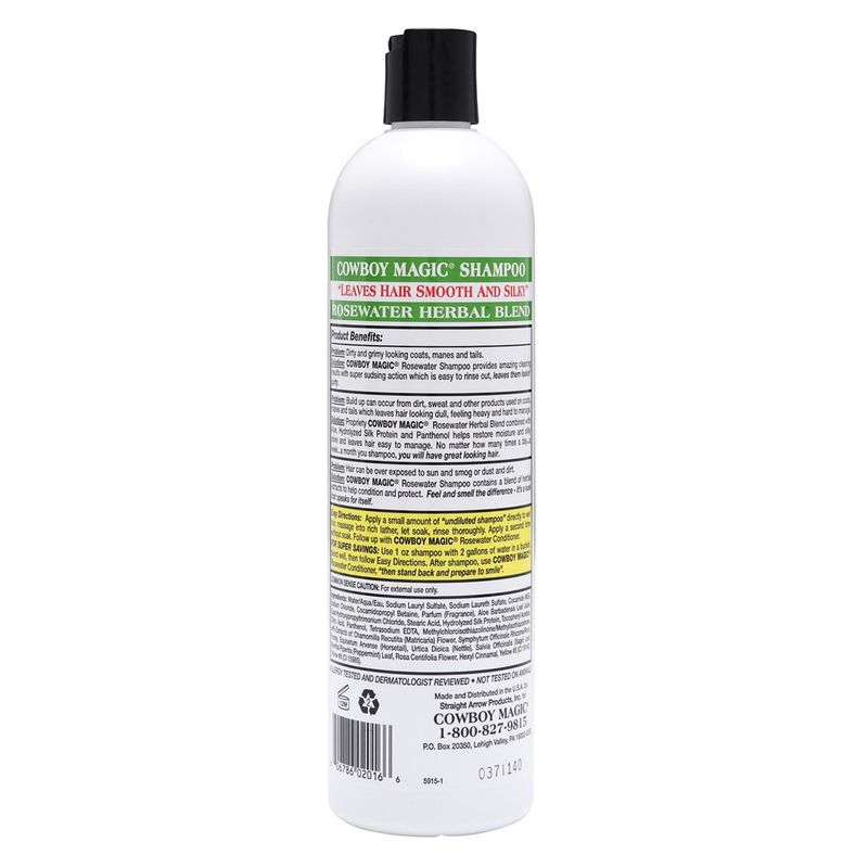 Cowboy Magic Rosewater Shampoo  473mL