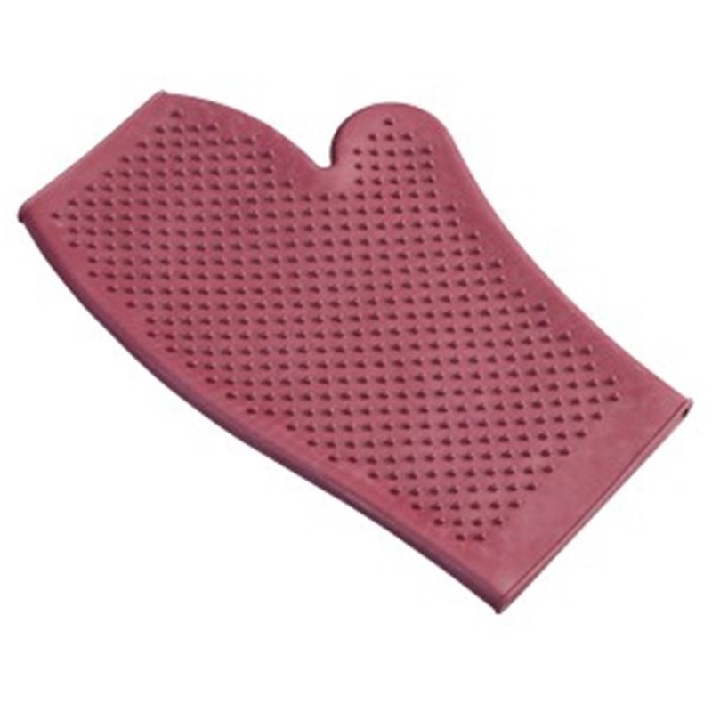 Rubber Grooming Mitt - available in 5 colours