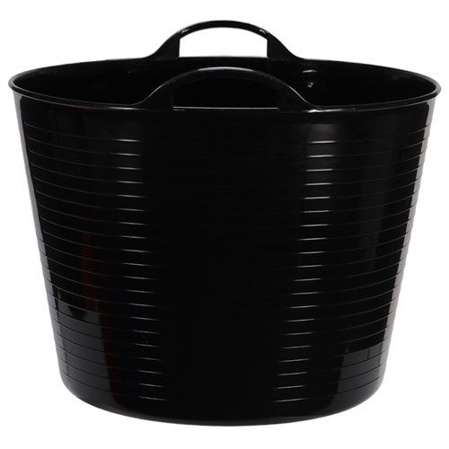 Tuffys Unbreakable Tub 42 litre - available in 5 colours, Colour: Black