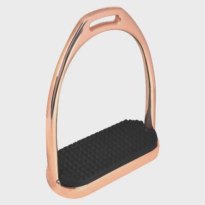 Waldhausen Stirrup Irons Fillis Rose Gold 12cm