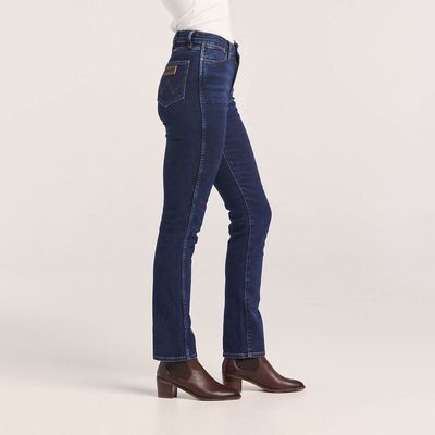 Wrangler Mid Waist Straight Jean - 2 colours