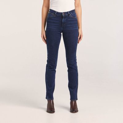 Wrangler Mid Waist Straight Jean - 2 colours