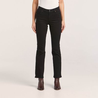 Wrangler Women&#39;s Mid Waist Bootcut Jean - 4 colours