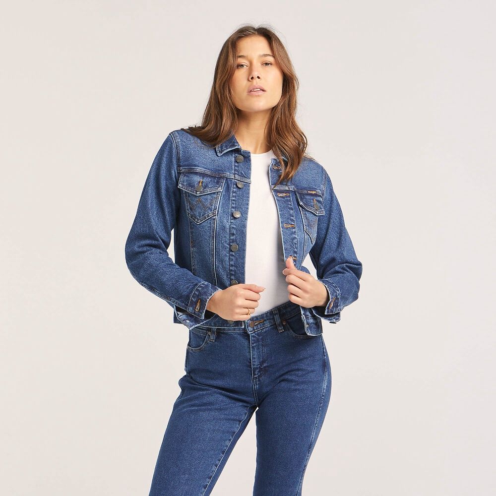Wrangler Classics Trucker Jacket - Women, Size: 6