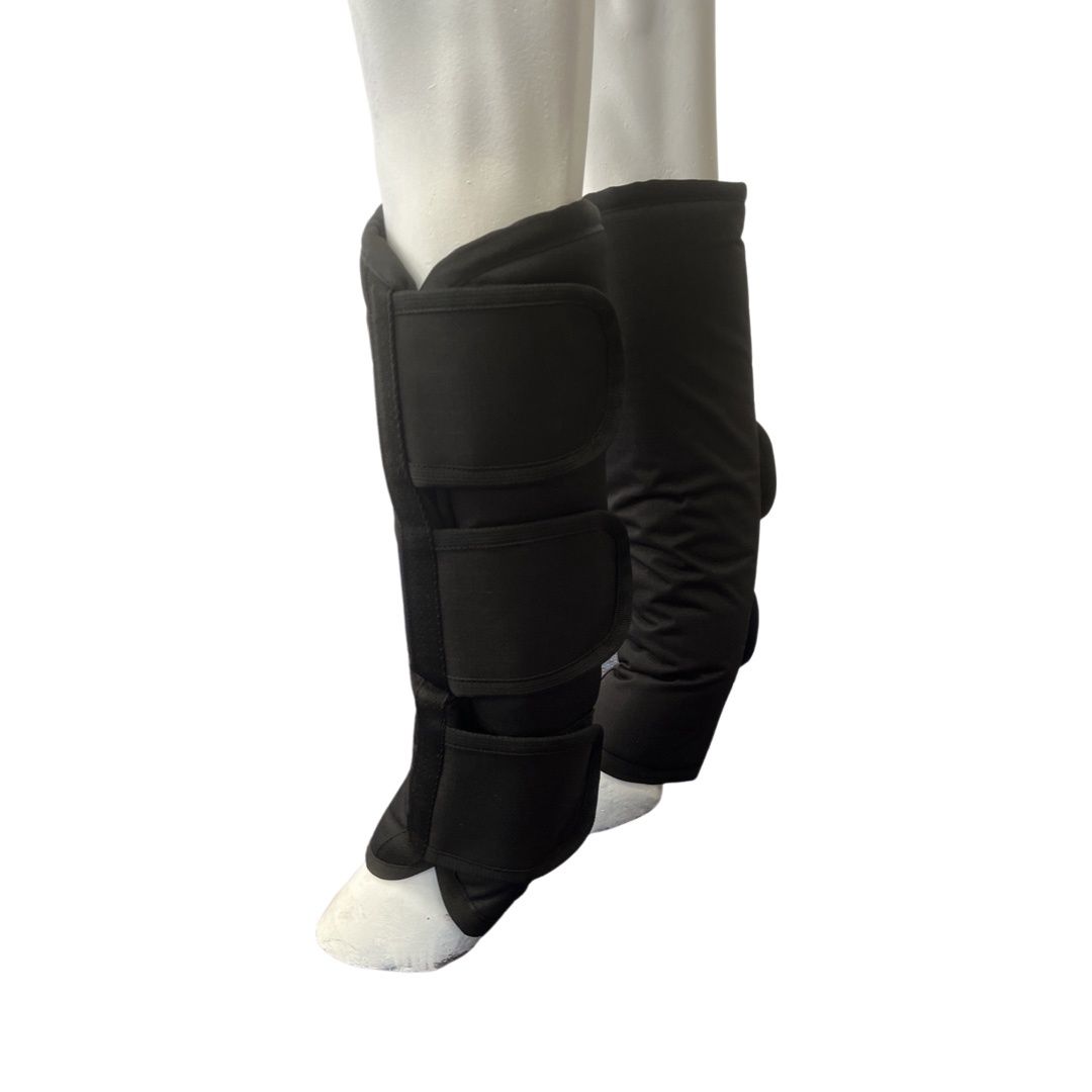 Showcraft - Wide Tab Float Boots Set of 4 (Black or Navy), Colour: Black