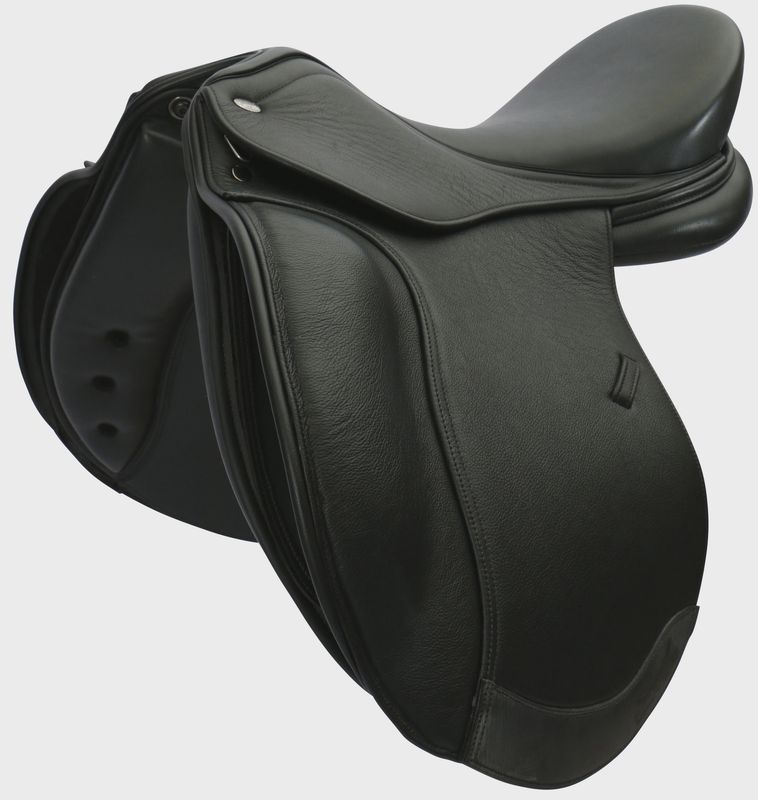 Dressage Saddle - Black 17"/43cm (adjustable)
