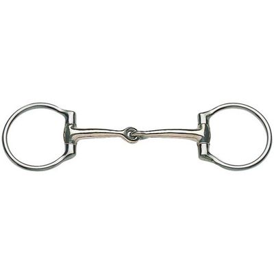 California Snaffle Bit with stainless steel mouth