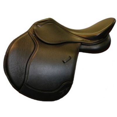 LeTek All Purpose Saddle - Black adjustable 16.5"