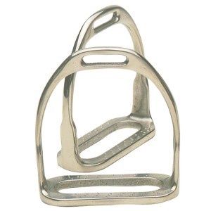 Stainless Steel Two Bar Hunting Stirrups, Size: 4 1/4&quot; / 11cm