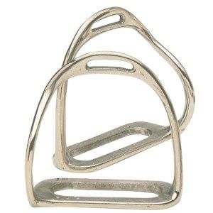 Stainless Steel Bent Leg Safety Stirrups, Size: 4&quot; / 10cm