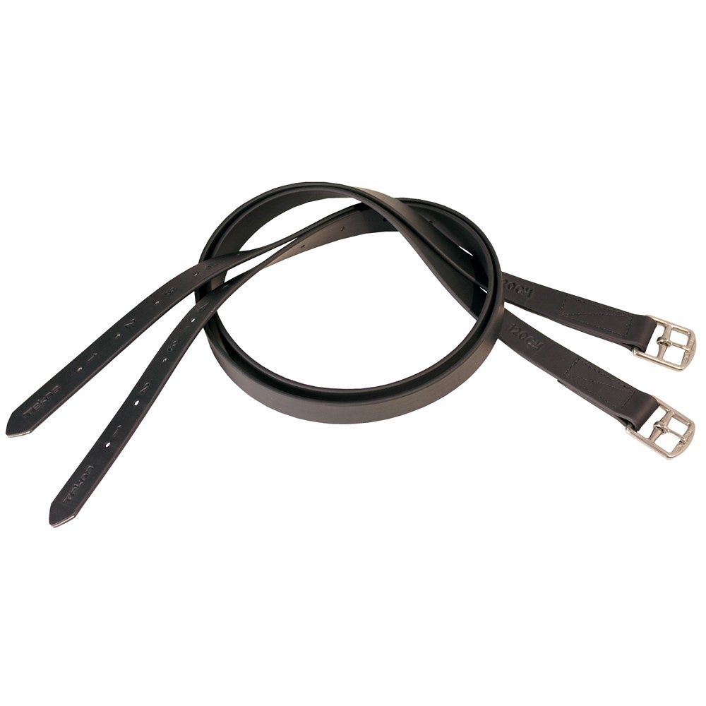 Tekna Stirrup Straps Black, Size: 120cm