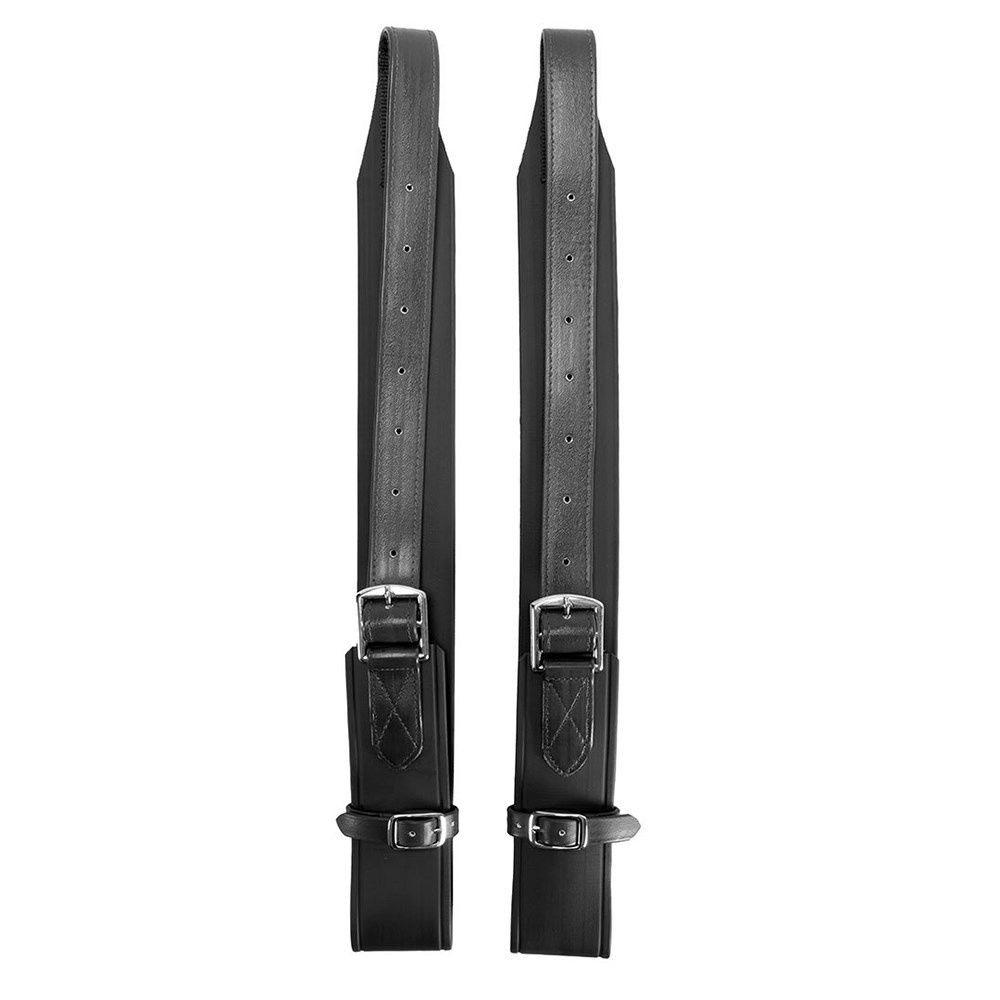 Horse Sense synthetic stirrup straps - Black