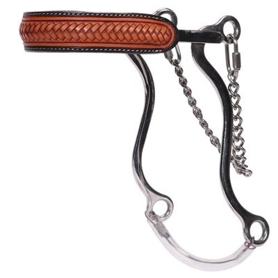 Stainless steel Hackamore - Basket Weave