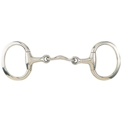 Eggbutt Snaffle with ported mouth