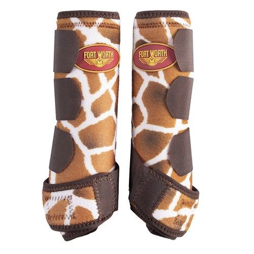 Fort Worth Giraffe Sports Boots - Limited Edition (Medium), Size: Medium