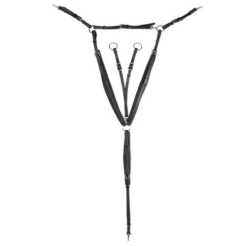 Endurance Breastplate - available in 2 colours and 2 sizes, Colour: Black, Size: Cob