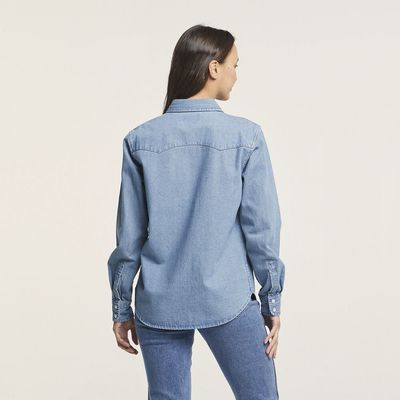 Wrangler Snap Western Shirt - Stoned