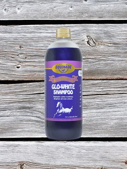 Equinade Showsilk Glo-White Shampoo - 1Ltr