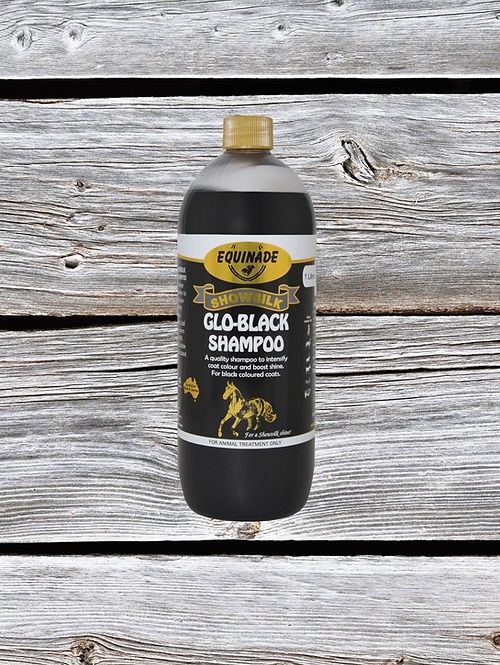 Equinade Showsilk Glo-Black Shampoo - 1Ltr