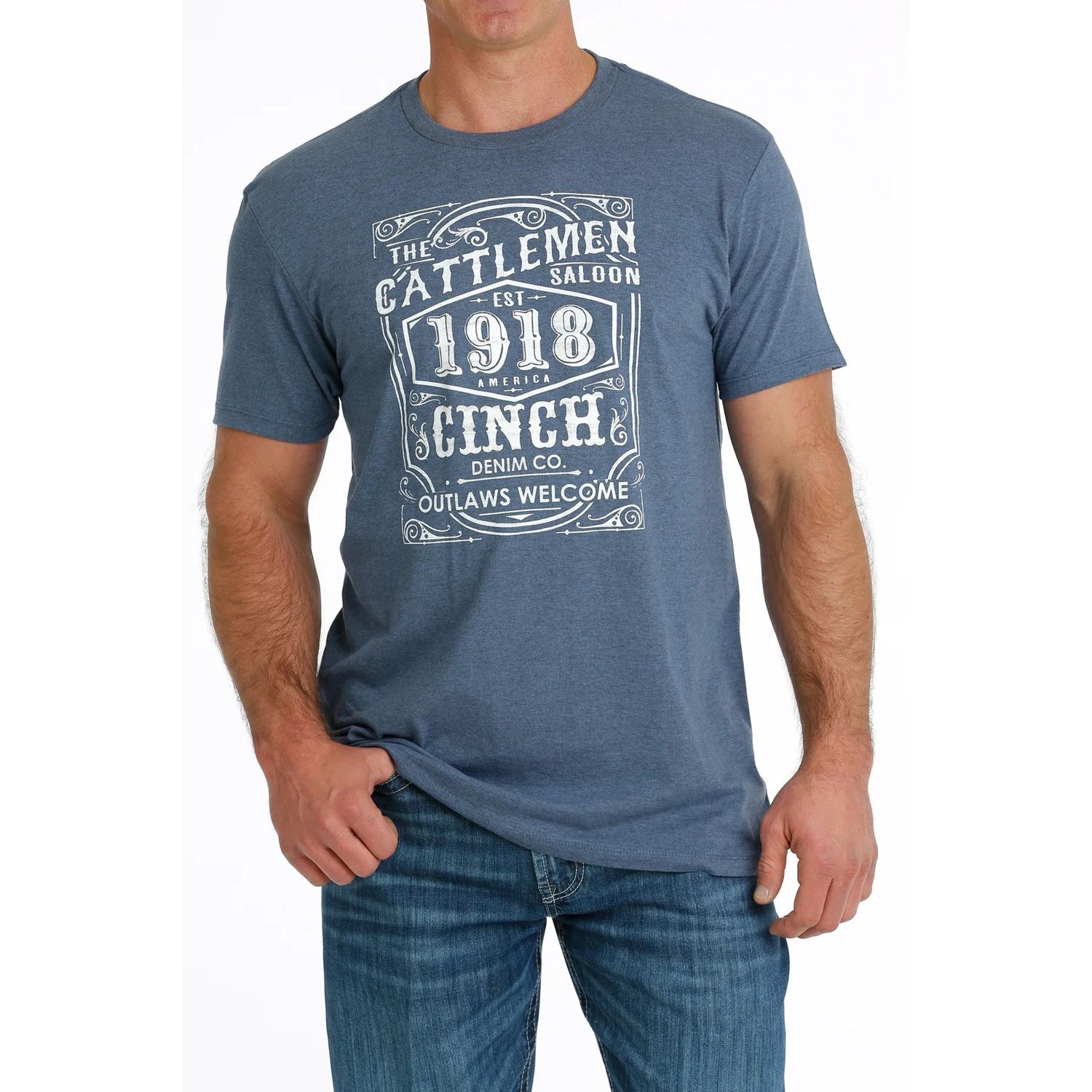 CINCH Cattlemen Saloon T Shirt