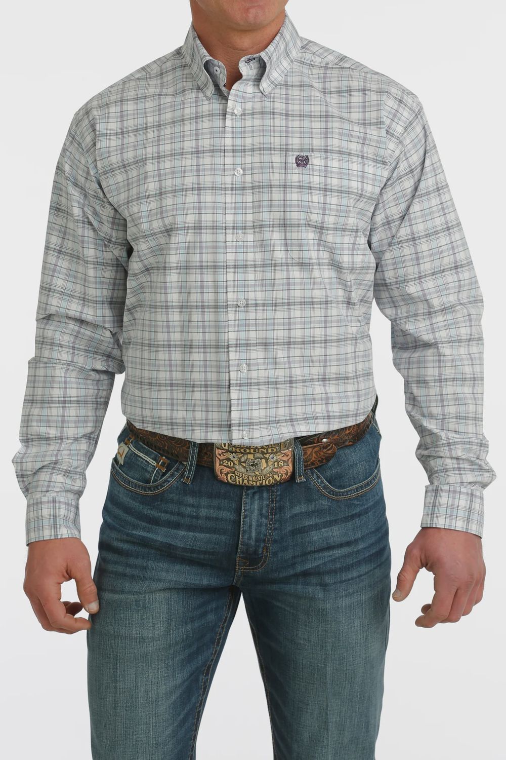 CINCH Men&#39;s shirt classic fit - plaid
