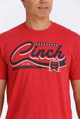 CINCH Men's T Shirt - Red