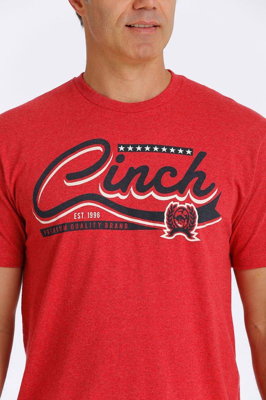 CINCH Men&#39;s T Shirt - Red