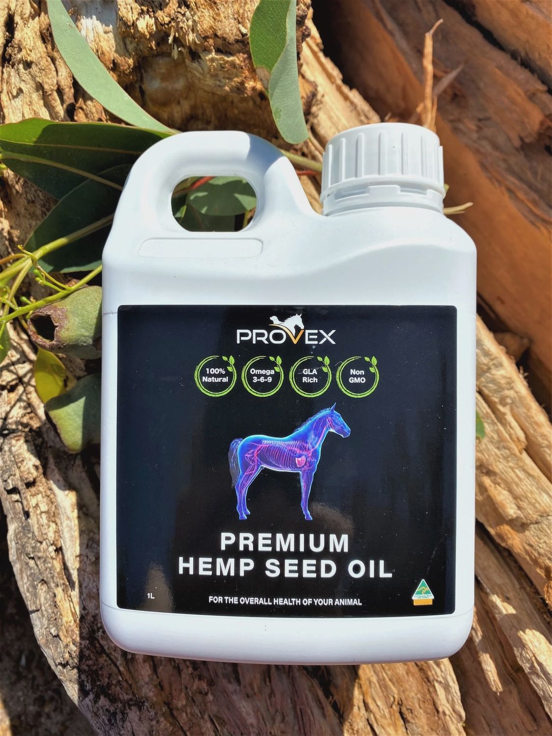 Provex Premium Hemp Seed Oil, Size: 1 Litre