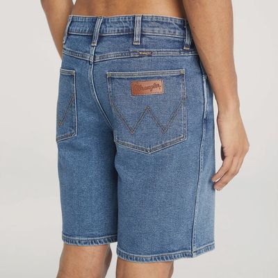 Wrangler Men's Denim Shorts - Indigo Stone
