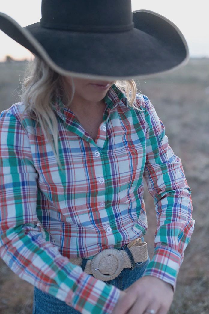 Black Colt - Jane - Green, Purple &amp; Red Plaid
