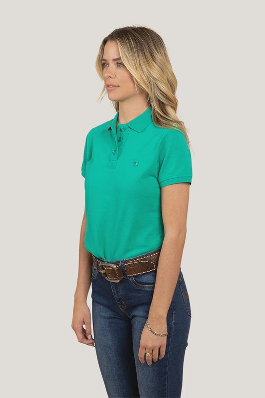 Essential Women's Polo - green