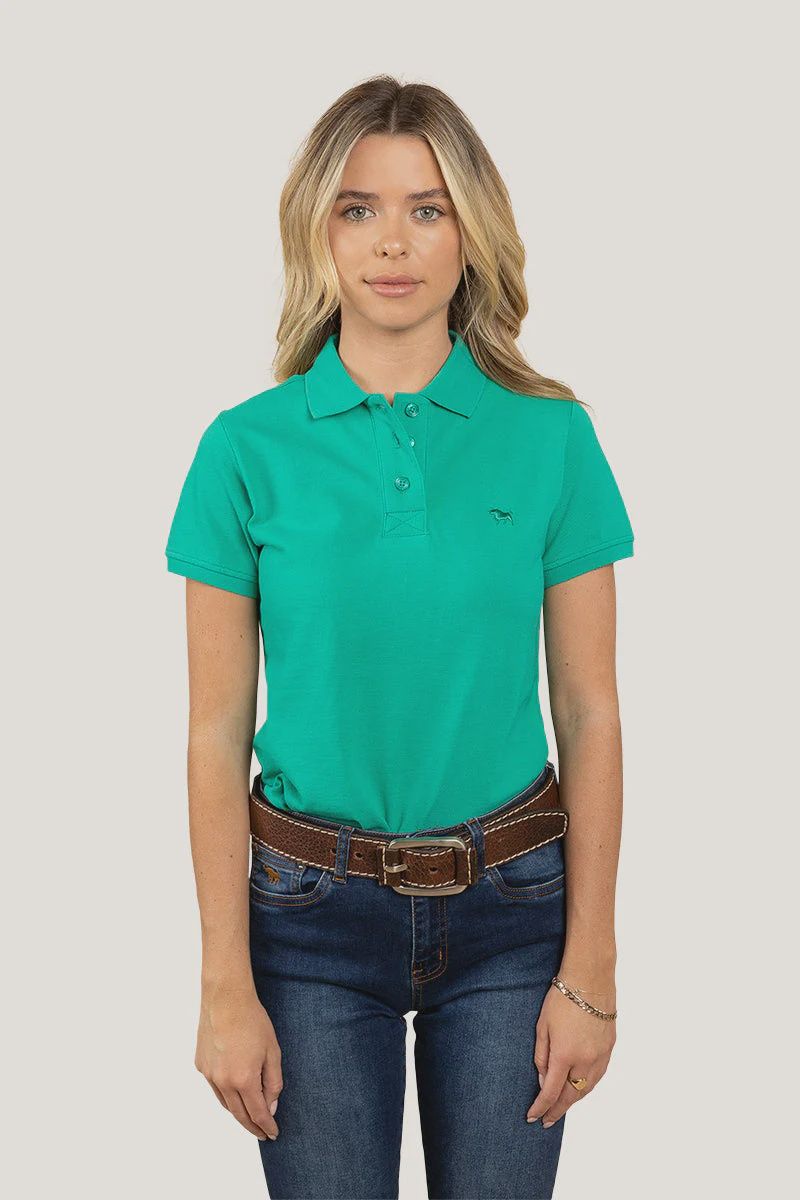 Essential Women&#39;s Polo - green