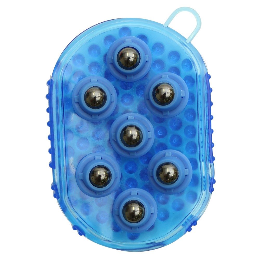 Showmaster Magnetic Ball Massage Comb, Colour: Blue