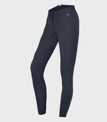 ELT Hella High Waist Silicone Breeches - Navy